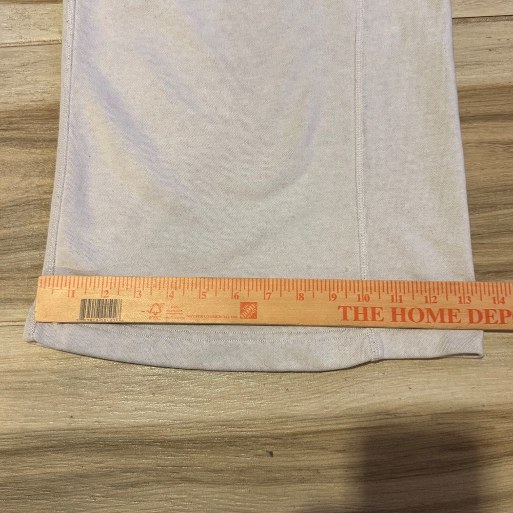 Nike Move To Zero Women's Small S Club Fleece Wide Leg Sweatpants Lilac Heather - Picture 8 of 8